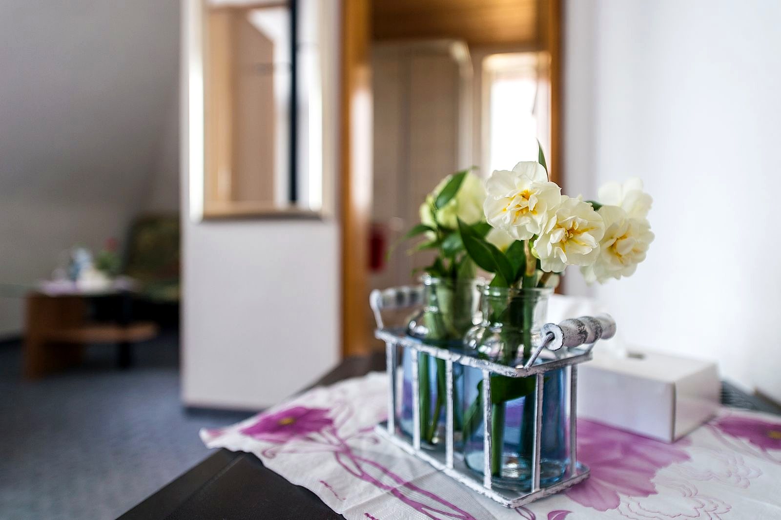 Liebevolle Details im Zimmer